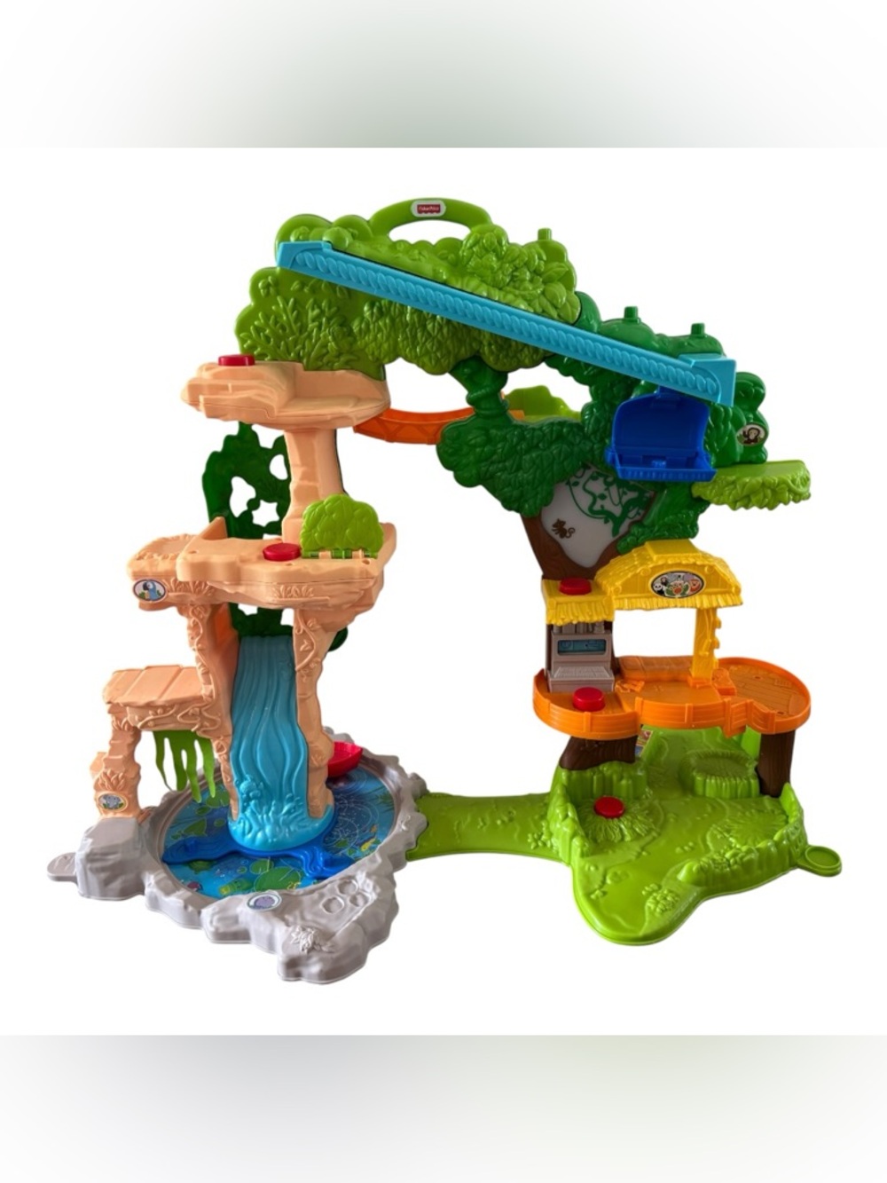 Fisher Price Little People Share & Care Safari Jungle Playset Only
